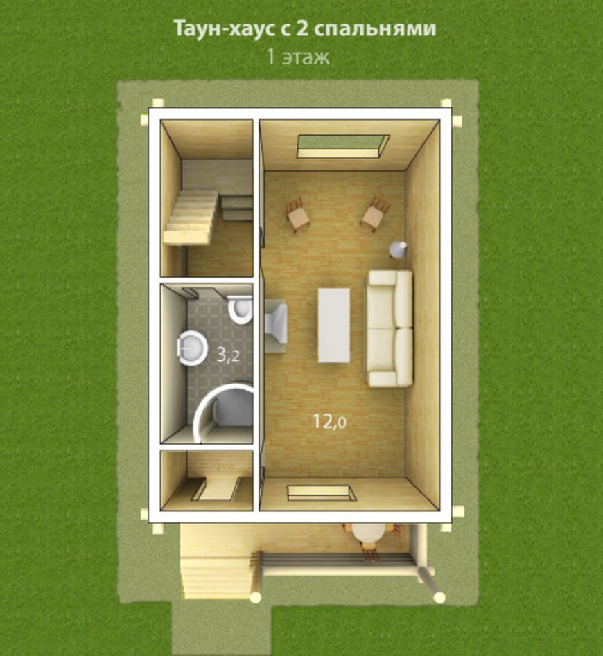 Тайн хаус с двумя  спальнями.jpg